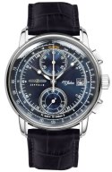 Zeppelin Zegarek Męski Zeppelin 100 Yahre Chronograph 8670-3 + BOX