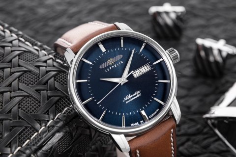 Zeppelin Zegarek Męski Zeppelin Atlantic Automatic 8466-3 + BOX Zeppelin Zegarek Męski Zeppelin Atlantic Automatic 8466-3 + BOX