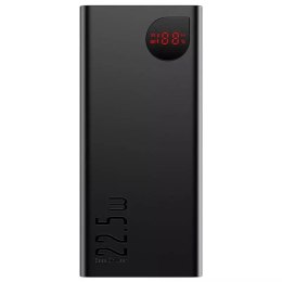 Baseus Powerbank Baseus Adaman Metal, 20000mAh, 22.5W (czarny)