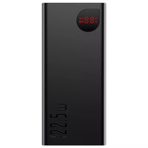 Baseus Powerbank Baseus Adaman Metal, 20000mAh, 22.5W (czarny) Baseus Powerbank Baseus Adaman Metal, 20000mAh, 22.5W (czarny)