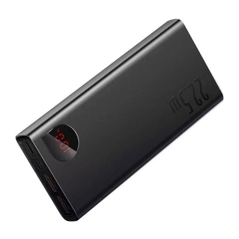 Baseus Powerbank Baseus Adaman Metal, 20000mAh, 22.5W (czarny) Baseus Powerbank Baseus Adaman Metal, 20000mAh, 22.5W (czarny)