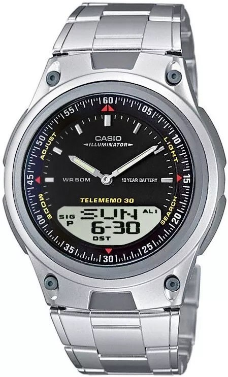 CASIO Zegarek Męski Casio DUAL AW-80D-1AVDF + BOX CASIO Zegarek Męski Casio DUAL AW-80D-1AVDF + BOX