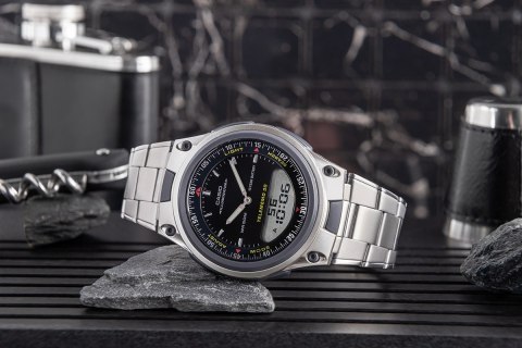 CASIO Zegarek Męski Casio DUAL AW-80D-1AVDF + BOX CASIO Zegarek Męski Casio DUAL AW-80D-1AVDF + BOX