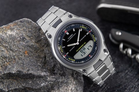 CASIO Zegarek Męski Casio DUAL AW-80D-1AVDF + BOX CASIO Zegarek Męski Casio DUAL AW-80D-1AVDF + BOX