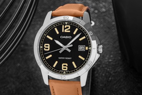 CASIO Zegarek Męski Casio MTP-V004L-1B2UDF + BOX CASIO Zegarek Męski Casio MTP-V004L-1B2UDF + BOX