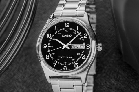 CASIO Zegarek Męski Casio MTP-V006D-1B2UDF + BOX CASIO Zegarek Męski Casio MTP-V006D-1B2UDF + BOX