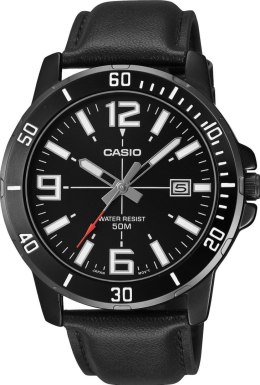 CASIO Zegarek Męski Casio MTP-VD01BL-1BVUDF + BOX