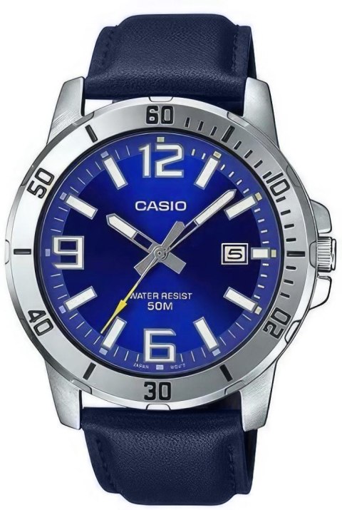 CASIO Zegarek Męski Casio MTP-VD01L-2BVUDF + BOX CASIO Zegarek Męski Casio MTP-VD01L-2BVUDF + BOX