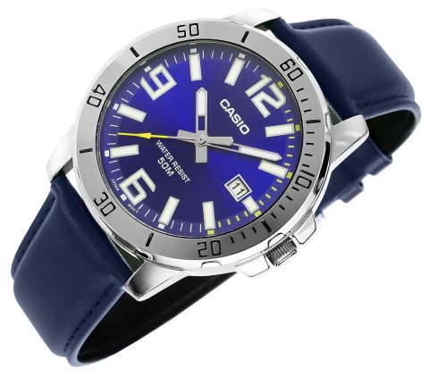 CASIO Zegarek Męski Casio MTP-VD01L-2BVUDF + BOX CASIO Zegarek Męski Casio MTP-VD01L-2BVUDF + BOX