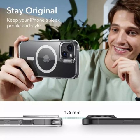 ESR Etui ESR CH Halolock Magsafe do Apple iPhone 15 Clear ESR Etui ESR CH Halolock Magsafe do Apple iPhone 15 Clear