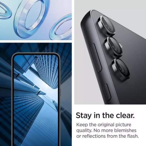 Spigen Osłona aparatu Spigen Optik.tr "Ez Fit" Camera Protector 2-pack do Samsung Galaxy S23 FE Black Spigen Osłona aparatu Spigen Optik.tr "Ez Fit" Camera Protector 2-pack do Samsung Galaxy S23 FE Black
