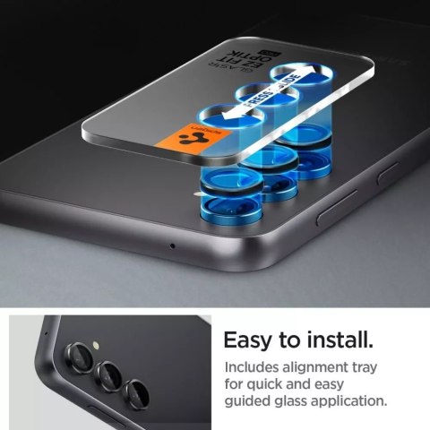 Spigen Osłona aparatu Spigen Optik.tr "Ez Fit" Camera Protector 2-pack do Samsung Galaxy S23 FE Black Spigen Osłona aparatu Spigen Optik.tr "Ez Fit" Camera Protector 2-pack do Samsung Galaxy S23 FE Black
