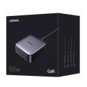 UGreen Ładowarka sieciowa UGREEN CD327 Nexode, 2x USB-C, 2x USB-A, GaN, 65W (szary)