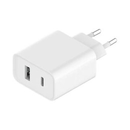 Xiaomi Xiaomi Mi ładowarka sieciowa USB/USB-C 33W EU biała (BHR4996GL)