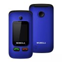4kom.pl Telefon GSM Mobiola MB610 dla seniora z ładowarką stacją dokującą