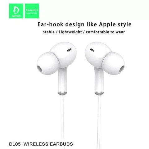 Denmen Słuchawki Bluetooth DENMEN DL05 Czarny TWS Pilot Zdalnego Sterowania Denmen Słuchawki Bluetooth DENMEN DL05 Czarny TWS Pilot Zdalnego Sterowania