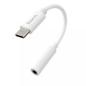 Hoco HOCO Adapter AUX Typ C Do Jack 3,5 Mm LS30 Biały