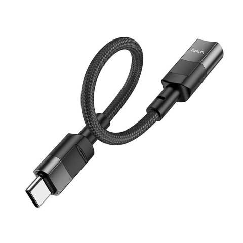 Hoco HOCO Adapter OTG Typ C (Męski) Do Lightning (Żeński) 3A U107 0,1 M Czarny Hoco HOCO Adapter OTG Typ C (Męski) Do Lightning (Żeński) 3A U107 0,1 M Czarny