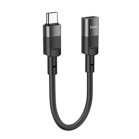 Hoco HOCO Adapter OTG Typ C (Męski) Do Lightning (Żeński) 3A U107 0,1 M Czarny Hoco HOCO Adapter OTG Typ C (Męski) Do Lightning (Żeński) 3A U107 0,1 M Czarny