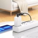 Hoco HOCO Adapter OTG Typ C (Męski) / Lightning (Męski) Do USB A (Żeński) 2w1 UA17 Czarny