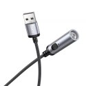 Hoco HOCO Adapter Zapalniczki Na Złącze USB A UA30 0,3 M Czarny