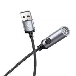 Hoco HOCO Adapter Zapalniczki Na Złącze USB A UA30 0,3 M Czarny