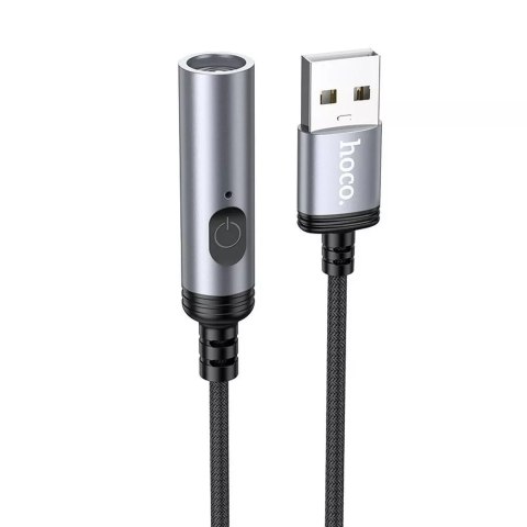 Hoco HOCO Adapter Zapalniczki Na Złącze USB A UA30 0,3 M Czarny Hoco HOCO Adapter Zapalniczki Na Złącze USB A UA30 0,3 M Czarny
