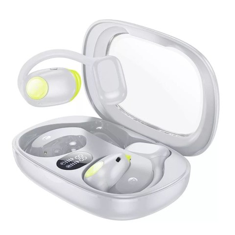Hoco HOCO EA1 Bezprzewodowe Słuchawki Bluetooth TWS - Szare z Etui Ładującym Hoco HOCO EA1 Bezprzewodowe Słuchawki Bluetooth TWS - Szare z Etui Ładującym