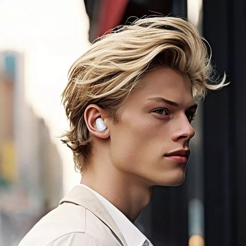 Hoco HOCO EQ13 Słuchawki bezprzewodowe Bluetooth TWS - Białe z Etui Ładującym Hoco HOCO EQ13 Słuchawki bezprzewodowe Bluetooth TWS - Białe z Etui Ładującym