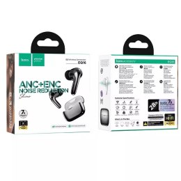 Hoco HOCO EQ16 Bezprzewodowe Słuchawki Bluetooth TWS ANC ENC - Czarne z Etui Ładującym
