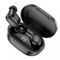 Hoco HOCO EW11 Bezprzewodowe Słuchawki Bluetooth TWS - Czarne z Etui Ładującym