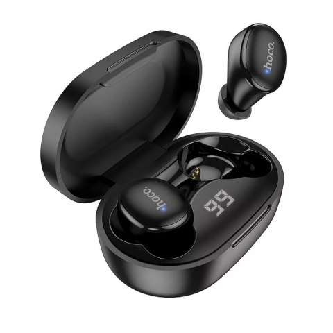 Hoco HOCO EW11 Bezprzewodowe Słuchawki Bluetooth TWS - Czarne z Etui Ładującym Hoco HOCO EW11 Bezprzewodowe Słuchawki Bluetooth TWS - Czarne z Etui Ładującym