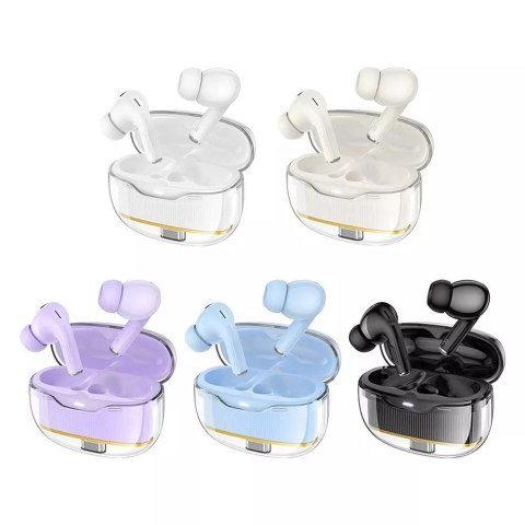 Hoco HOCO EW54 Słuchawki Bezprzewodowe Bluetooth TWS - Niebieskie z Etui Ładującym Hoco HOCO EW54 Słuchawki Bezprzewodowe Bluetooth TWS - Niebieskie z Etui Ładującym