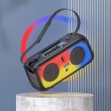 Hoco HOCO Głośnik Bluetooth + 2 x Bezprzewodowe Mikrofony BS54 Czarny