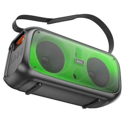 Hoco HOCO Głośnik Bluetooth + 2 x Bezprzewodowe Mikrofony BS54 Czarny Hoco HOCO Głośnik Bluetooth + 2 x Bezprzewodowe Mikrofony BS54 Czarny