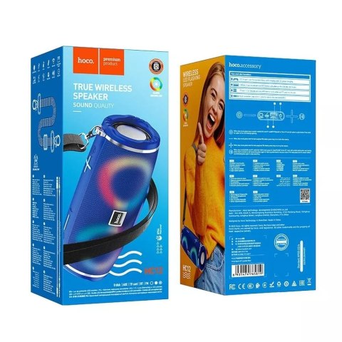 Hoco HOCO Głośnik Bluetooth HC12 Sport Niebieski Hoco HOCO Głośnik Bluetooth HC12 Sport Niebieski