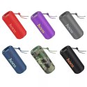 Hoco HOCO Głośnik Bluetooth HC27 Granatowy Przenośny 2×8W 1500 mAh Pasek