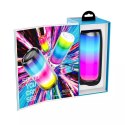 Hoco HOCO Głośnik Bluetooth HC8 Czarny Przenośny LED RGB 1800 mAh 10W