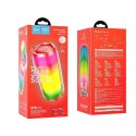 Hoco HOCO Głośnik Bluetooth HC8 Czerwony Przenośny LED RGB 1800 mAh 10W