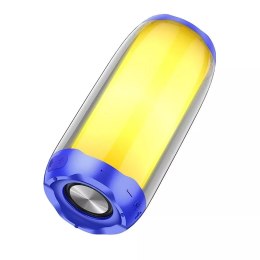 Hoco HOCO Głośnik Bluetooth HC8 Niebieski Przenośny LED RGB 1800 mAh 10W