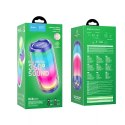 Hoco HOCO Głośnik Bluetooth HC8 Niebieski Przenośny LED RGB 1800 mAh 10W
