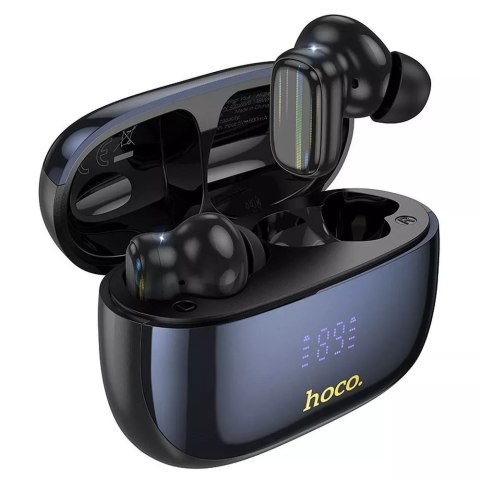 Hoco Hoco EQ20 Bezprzewodowe Słuchawki Bluetooth TWS z ANC i ENC - Czarne Hoco Hoco EQ20 Bezprzewodowe Słuchawki Bluetooth TWS z ANC i ENC - Czarne