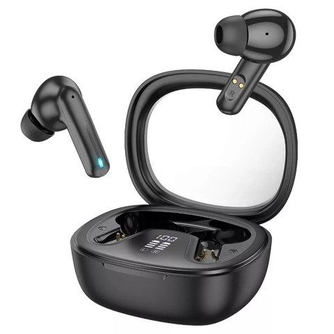 Hoco Hoco EQ6 Bezprzewodowe Słuchawki Bluetooth TWS - Czarne Hoco Hoco EQ6 Bezprzewodowe Słuchawki Bluetooth TWS - Czarne