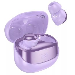 Hoco Hoco EW200 Bezprzewodowe Słuchawki Bluetooth TWS - Fioletowe