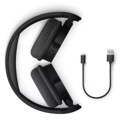 Philips Philips Nauszne Słuchawki Bezprzewodowe Czarne TAH3209BK/00
