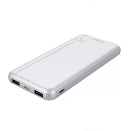 Philips Philips Power Bank 10000mAh 2x USB-A Bateria Awaryjna Srebrny