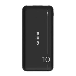 Philips Philips Power Bank 10000mAh Czarny USB 2.1A LED Li-Polymer