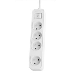 Philips Przedłużacz Philips CHP2144W/60 4 Gniazda 1,5m Zabezpieczenie Biały