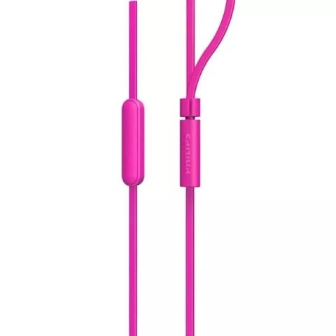 Philips Słuchawki Philips douszne przewodowe różowe TAE1105PK Philips Słuchawki Philips douszne przewodowe różowe TAE1105PK