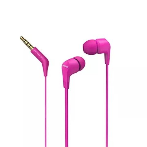Philips Słuchawki Philips douszne przewodowe różowe TAE1105PK Philips Słuchawki Philips douszne przewodowe różowe TAE1105PK